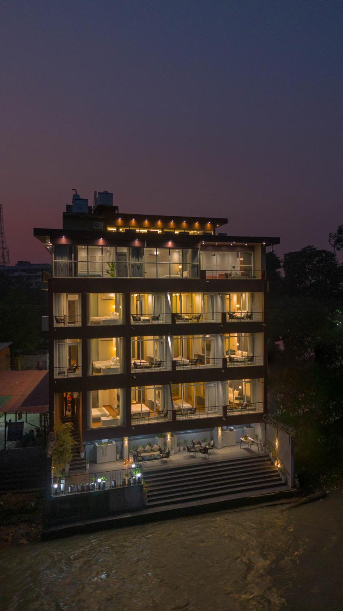 Sukoon By The Ganges - A Riverside Retreat Haridwār Zewnętrze zdjęcie